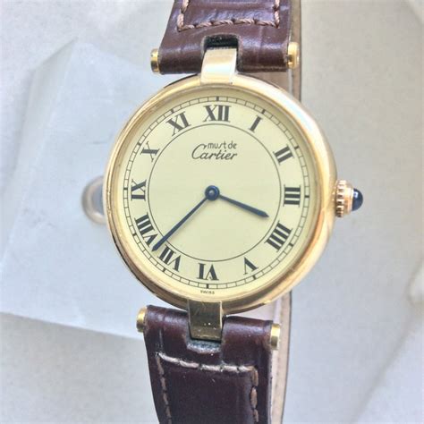 orologio cartier donna anni '80